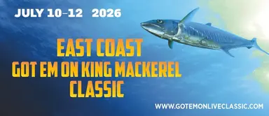 East Coast Got-Em-On King Mackerel Classic logo