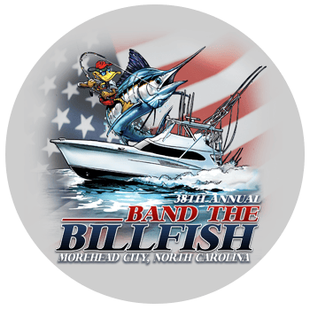 NC Ducks Unlimited Band the Billfish Tournament logo